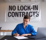 no lock in contraxtrs